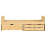 Day Bed with 5 Drawers without Mattress "IRUN" 90x200 cm 3185211