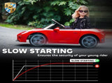 Kids Electric Car, 12V Licensed RUF GT Ride on Car with Suspension, Remote Control, Music, for 3-5 T3398P422386