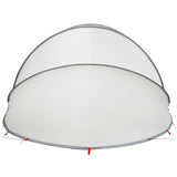 Pool Dome Folding Manual Grey and Orange 546 x 516 x 250 cm 42001128