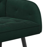 2 Seater Sofa with Metal Legs 2-Seater Dark Green Velvet 42051019