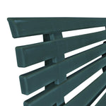 Garden Bench 145.5 cm Plastic Green 43584