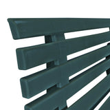 Garden Bench Green Plastic Medium Durable Garden Bench 43584