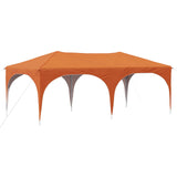 Pop-up Party Tent 575 x 288 x 245 cm Orange Oxford Fabric 42019888