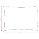 Pillow 2 pcs 70 x 90 cm Australian Wool White 42042912