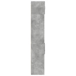 Slim Storage Cabinet Concrete Grey 40x42.5x225 cm Engineered Wood 3281283