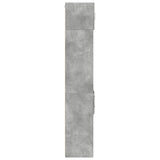 Slim Storage Cabinet Concrete Grey 40x42.5x225 cm Engineered Wood 3281283