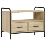 TV Cabinet 67.5 x 33 x 50 cm Sonoma Oak Engineered Wood 8013687
