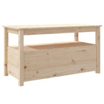 ZNTS Coffee Table 102x49x55 cm Solid Wood Pine 820931