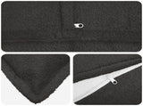 Cushion Cover 12 pcs HOUTEN Dark Grey 50 x 50 cm Boucl 919131