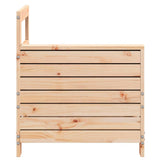Garden Armrest Sofa 69x62x70.5 cm Solid Wood Pine 844883