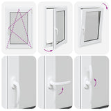 Tilt & Turn Basement Window RISOR 60 x 80 cm 42047232