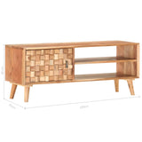 TV Cabinet 100x30x40 cm Solid Acacia Wood 287442