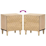 Bedside Cabinet 40x33x46 cm Solid Wood Mango 358244