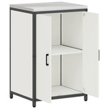 Kitchen Storage HATTEM White 60 x 50 x 92 cm Steel 874990