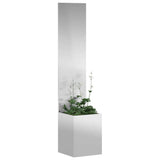 Garden Privacy Screen Silver 32 x 150 cm Galvanised steel 876376