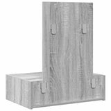 Dressing Table with Drawer Grey 60 x 40 x 70 cm Engineered Wood 865195