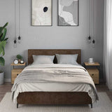 Bedside Cabinets 2 pcs Artisan Oak 34x35.5x50 cm Engineered Wood 857261