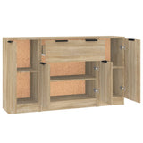 Sideboards 3 pcs Sonoma Oak Engineered Wood 3115830