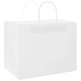 Paper Bags 250 pcs with Handles White 32x22x24 cm 4101623