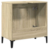 Sink Cabinet Sonoma Oak 58x33x60 cm Engineered Wood 847408