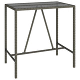 Garden Bar Set Grey, Black 3187658