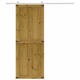 Barn Door CORONA 70x210 cm Solid Wood Pine 4103415