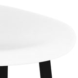 5 Piece Bar Set Black and White 3057382