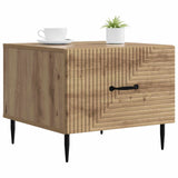 Coffee Table Artisan Oak 49 x 50 x 40 cm Engineered Wood 894974