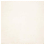 Anti-Slip Faux Rabbit Fur Rug OLITE White 160 x 160 cm 42021620