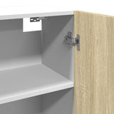 Hanging Cabinet Lyon Sonoma Oak 80x31x60 cm Engineered Wood 849621