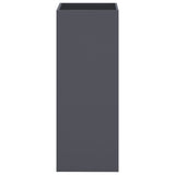 Planter Anthracite 32x29x75 cm Steel 841573