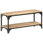 ZNTS Coffee Table 90x30x40 cm Solid Mango Wood 320258
