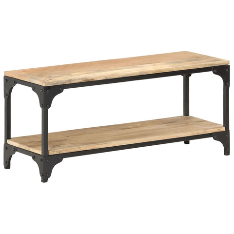 ZNTS Coffee Table 90x30x40 cm Solid Mango Wood 320258