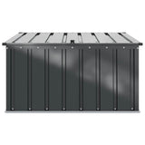 Garden Storage Box Black 101 x 82 x 50 cm Steel 42011278