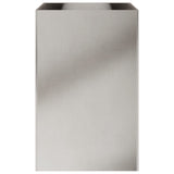 Planter Silver 52x48x75 cm Stainless Steel 841587