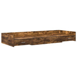Bed Frame with Headboard Old Wood 75 x 190 cm Engineered Wood 3335259
