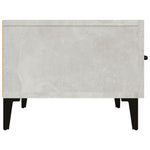 TV Cabinet Concrete Grey 150x34,5x30 cm Engineered Wood 812649