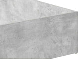 Bed Surround for Adjustable Bed Base Concrete Grey 70 x 200 cm 8021810