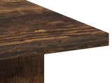Coffee Table Smoked Oak 77 x 55 x 42 cm Engineered Wood 8000416