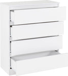 ZNTS Malvern 4 Drawer Chest 100-102-132