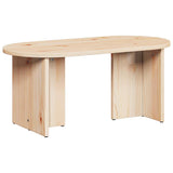 Coffee Table Natural 80 x 39.5 x 35 cm Solid Pine wood 873541