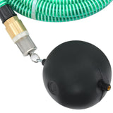 Suction Hose with Brass Connectors Green 1.1" 4 m PVC 151041