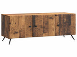 TV Cabinet Old Wood 99 x 34.5 x 50 cm Engineered Wood 895643