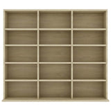 CD Cabinet Sonoma Oak 100x23x89.5 cm Engineered Wood 801790