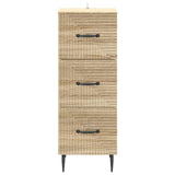 Drawer Cabinet Sonoma Oak 33 x 34.5 x 89.5 cm Engineered Wood 894847