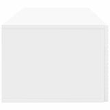 Wall-Mounted TV Cabinet High Gloss White 78.5 x 41 x 30 cm 898689