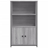 Highboard Grey Sonoma 62x32x103.5 cm Engineered Wood 834218