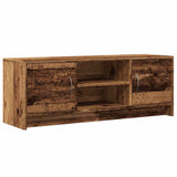 TV Cabinet Old Wood 102x30x37.5 cm Engineered Wood 855816