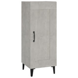 Sideboard Concrete Grey 34.5x34x90 cm Engineered Wood 812424