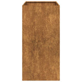 Planter Rusty 40x80x80 cm Weathering Steel 860779